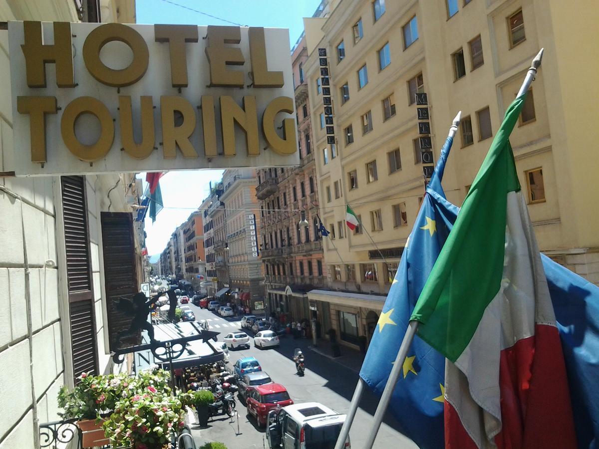 Hotel Touring Rom Exteriör bild